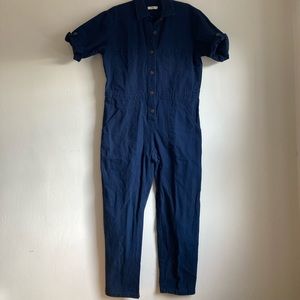 Mod Ref Cotton Indigo Boilersuit